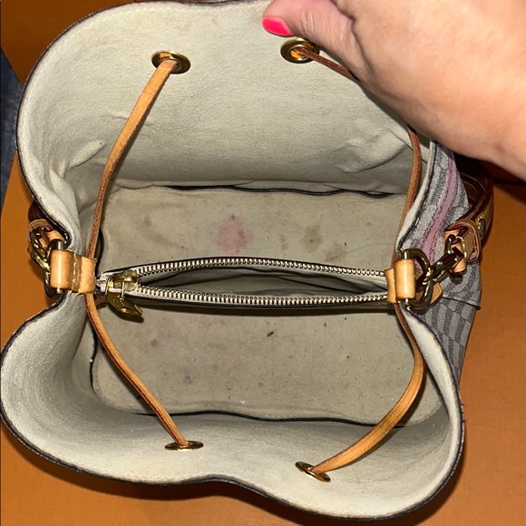 Louis Vuitton Damier Azur Summer Trunk 2018 Noenoe Limited Edition Bag - Picture 4 of 8